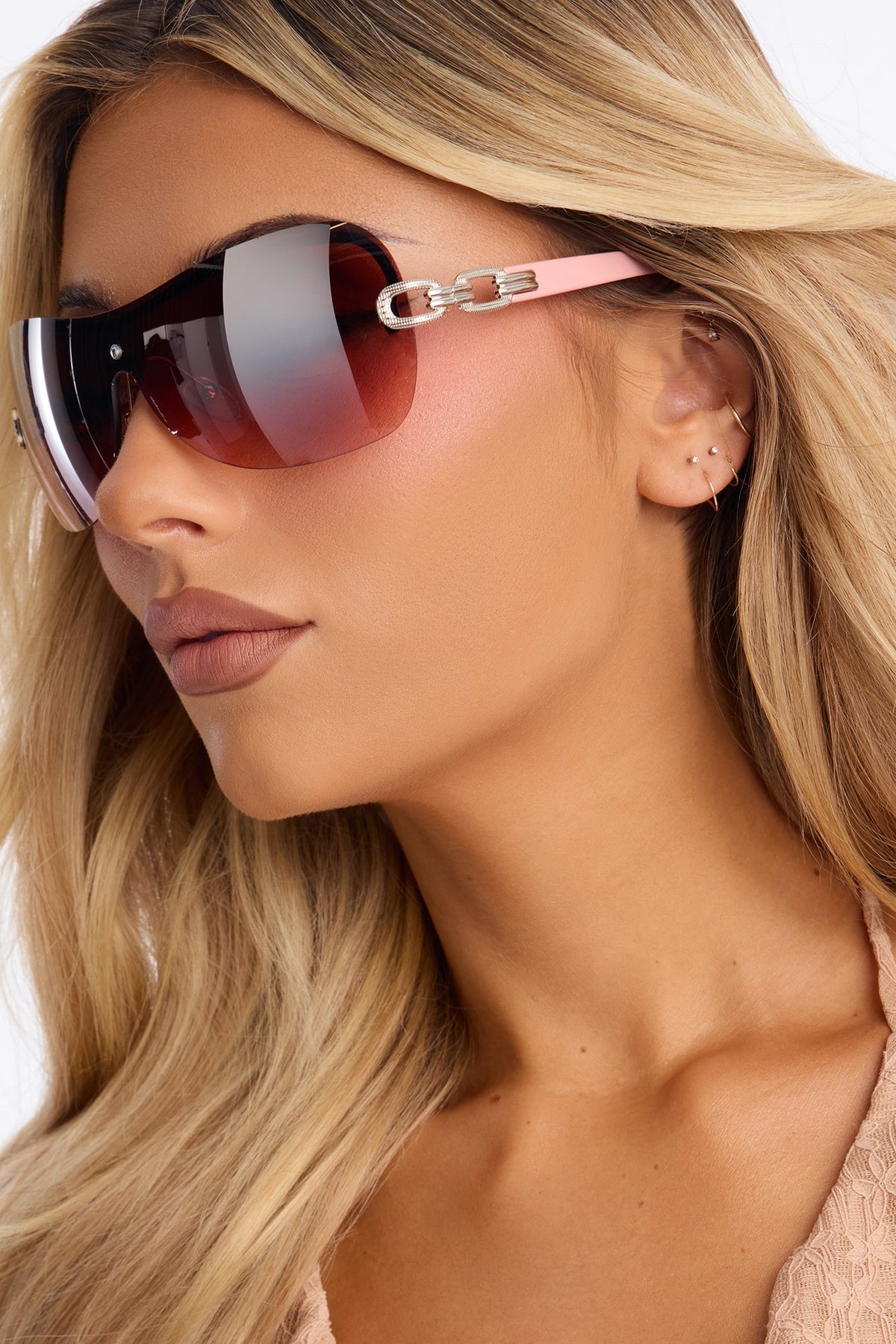 Coastal Muse Sunglasses - Pink