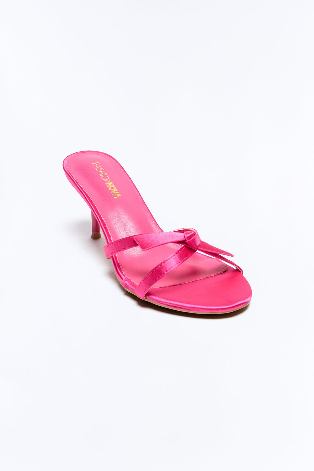 Claran Bow Heels - HotPink