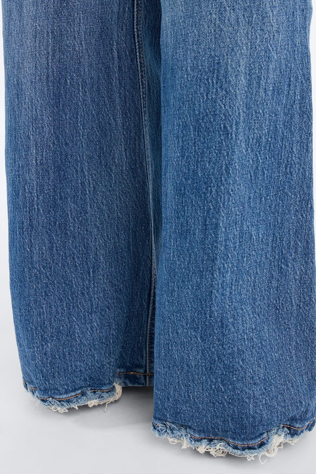Not Like Us Premium Stretch Flare Jeans - Medium Wash