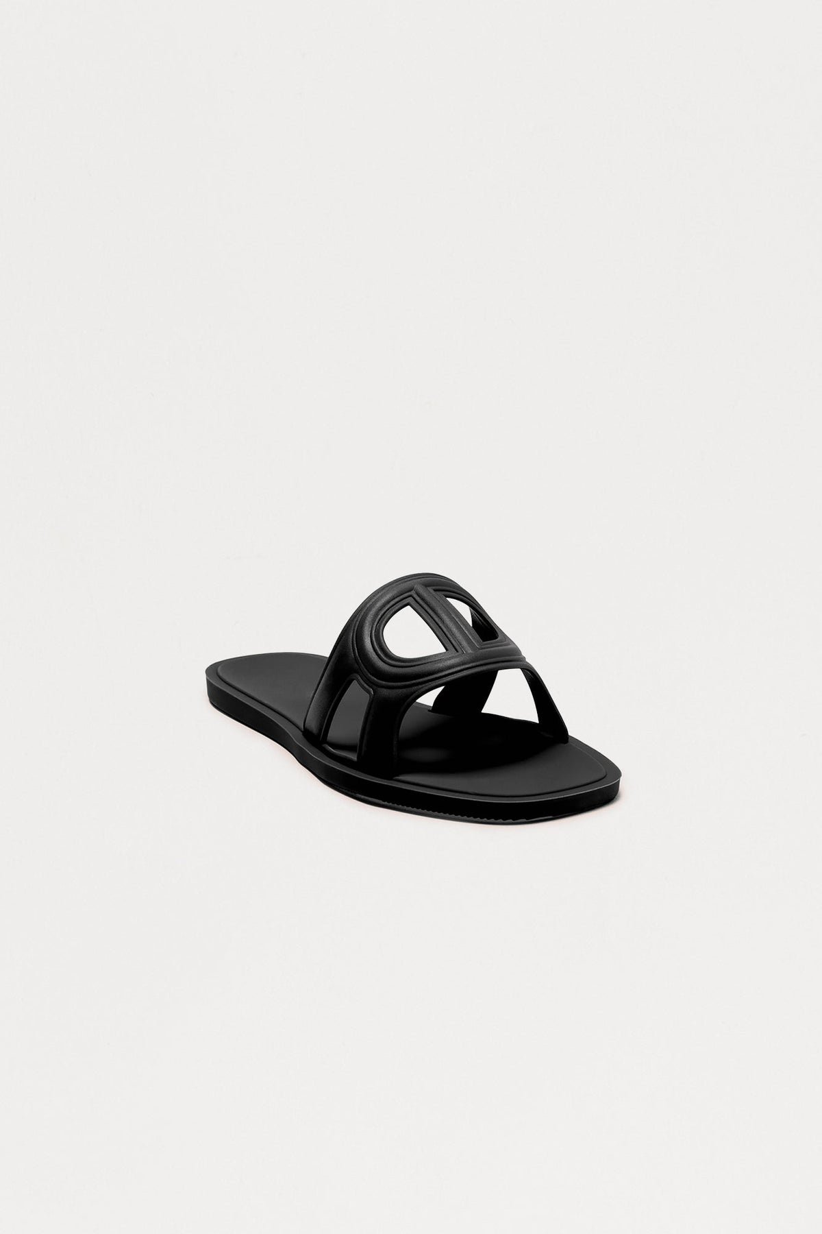 Shawn Slip On Sandals - Black