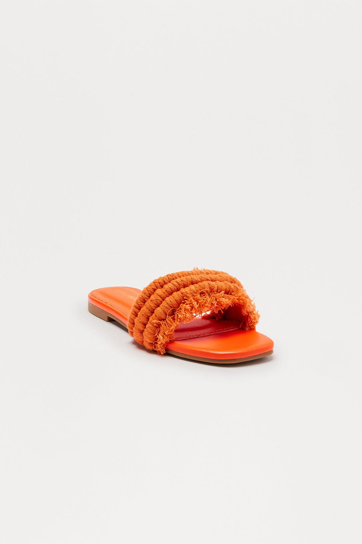 Leo Fringe Slides - Orange