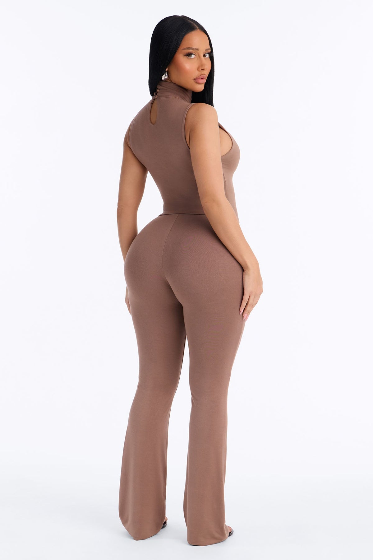 Candice Premium Modal Pant Set - Sand
