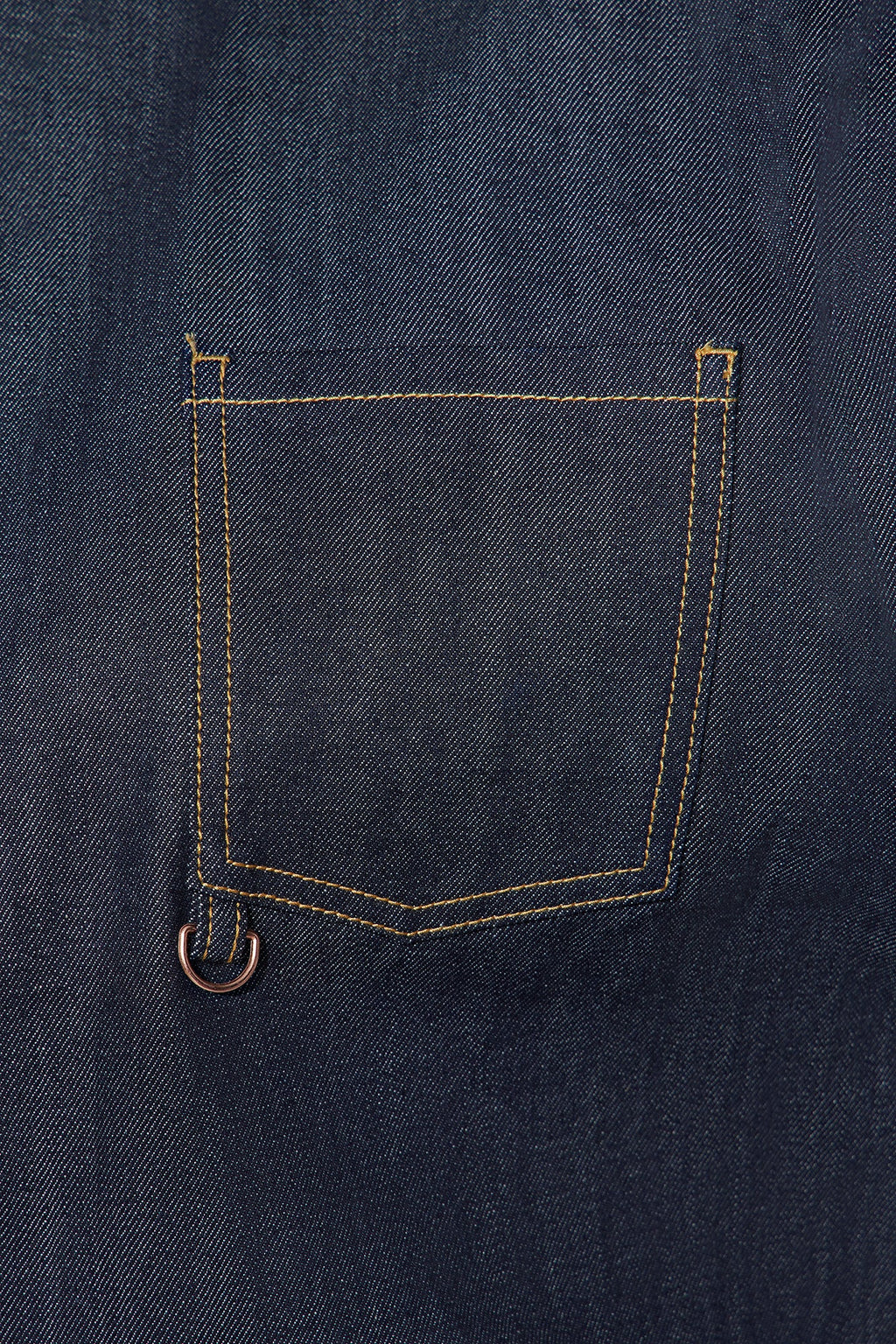 Premium Selvedge Utility Denim Jacket - Dark Denim