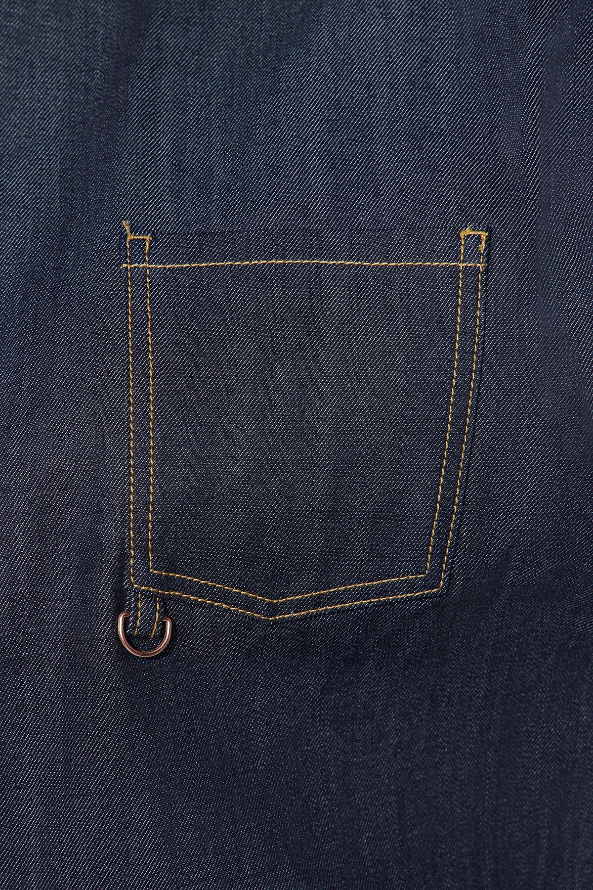 Premium Selvedge Utility Denim Jacket - Dark Denim