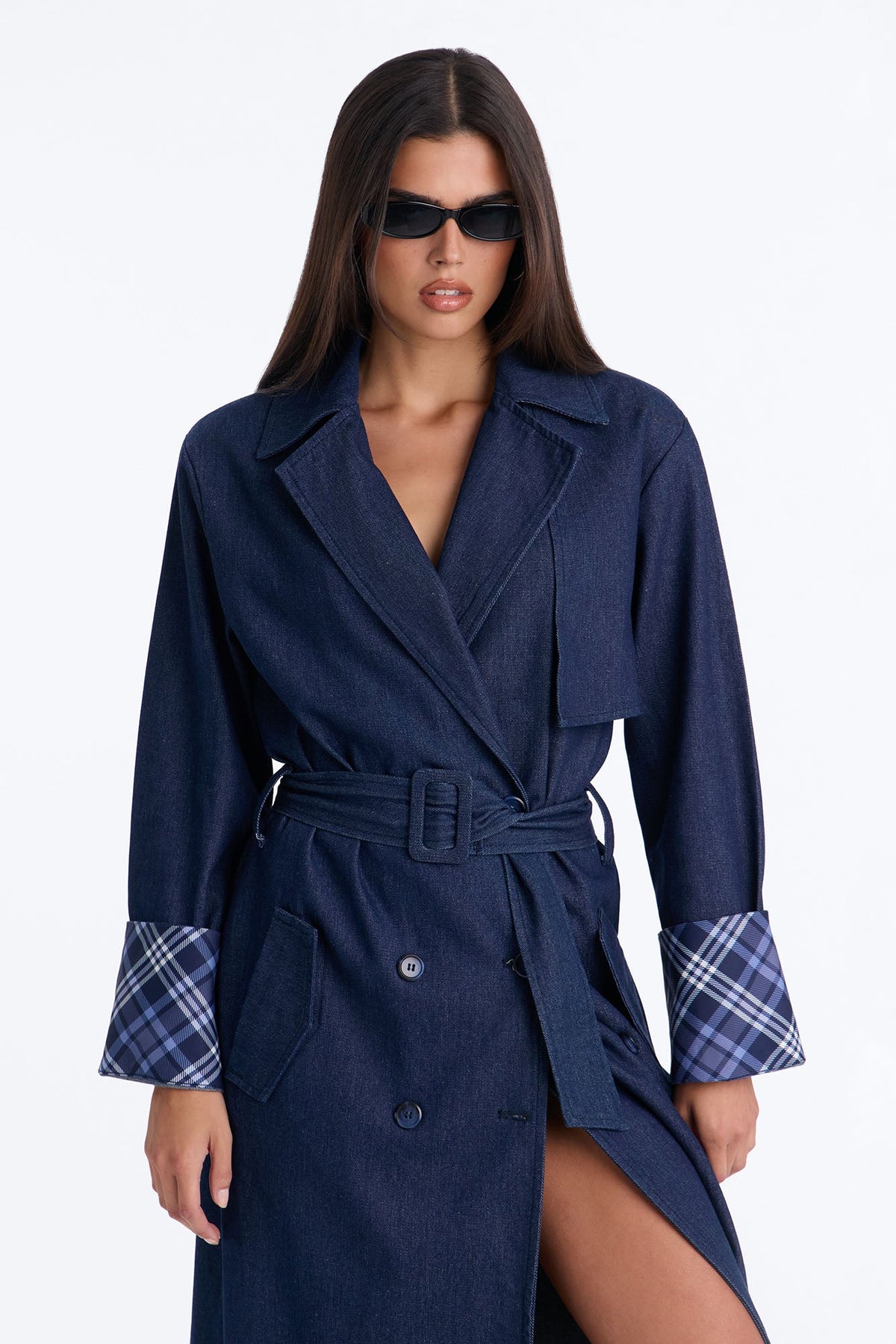 Social Club Denim Coat - Dark Wash