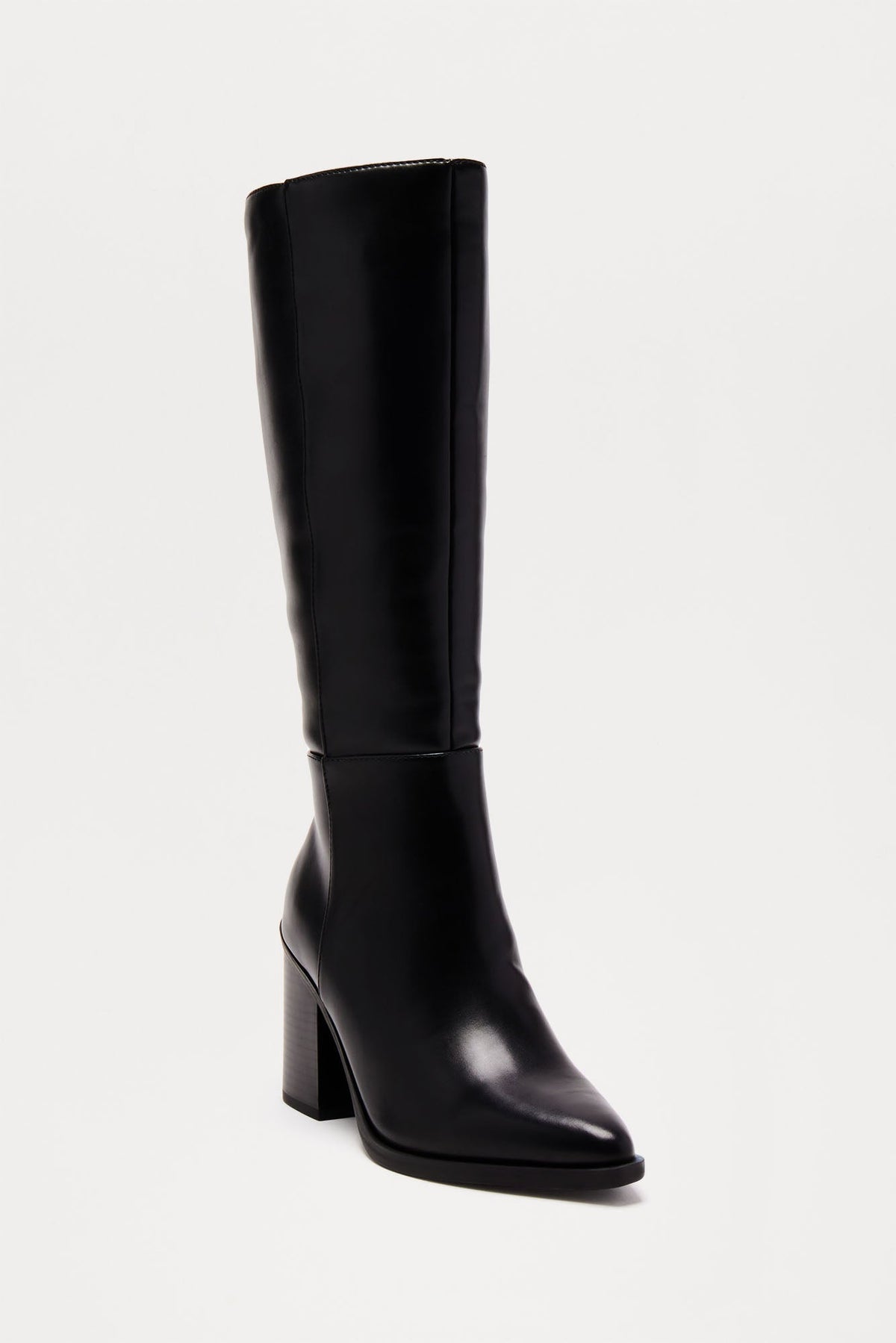 Preston Knee High Boots - Black
