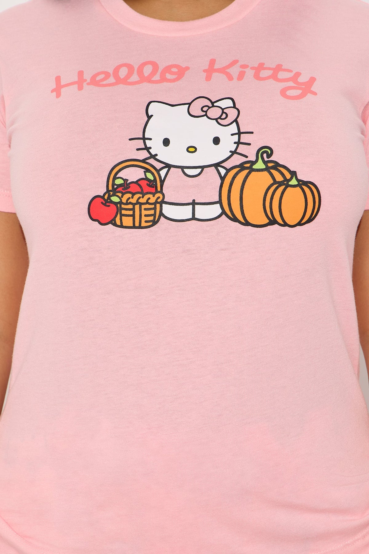 Hello Kitty Autumn Harvest PJ Pant Set - Pink/combo