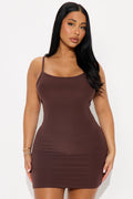 Dreamy Mood PJ Sleep Dress - Chocolate