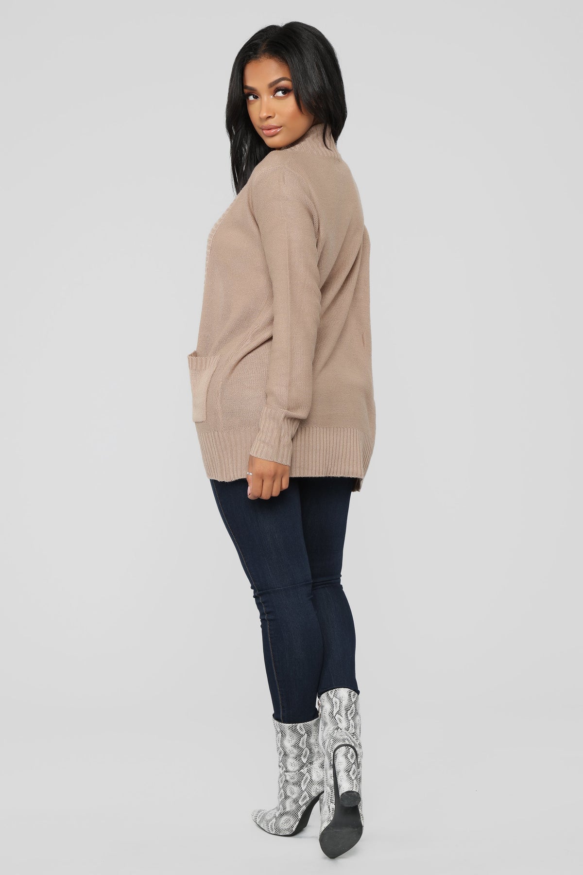 Moments After Cardigan - Khaki