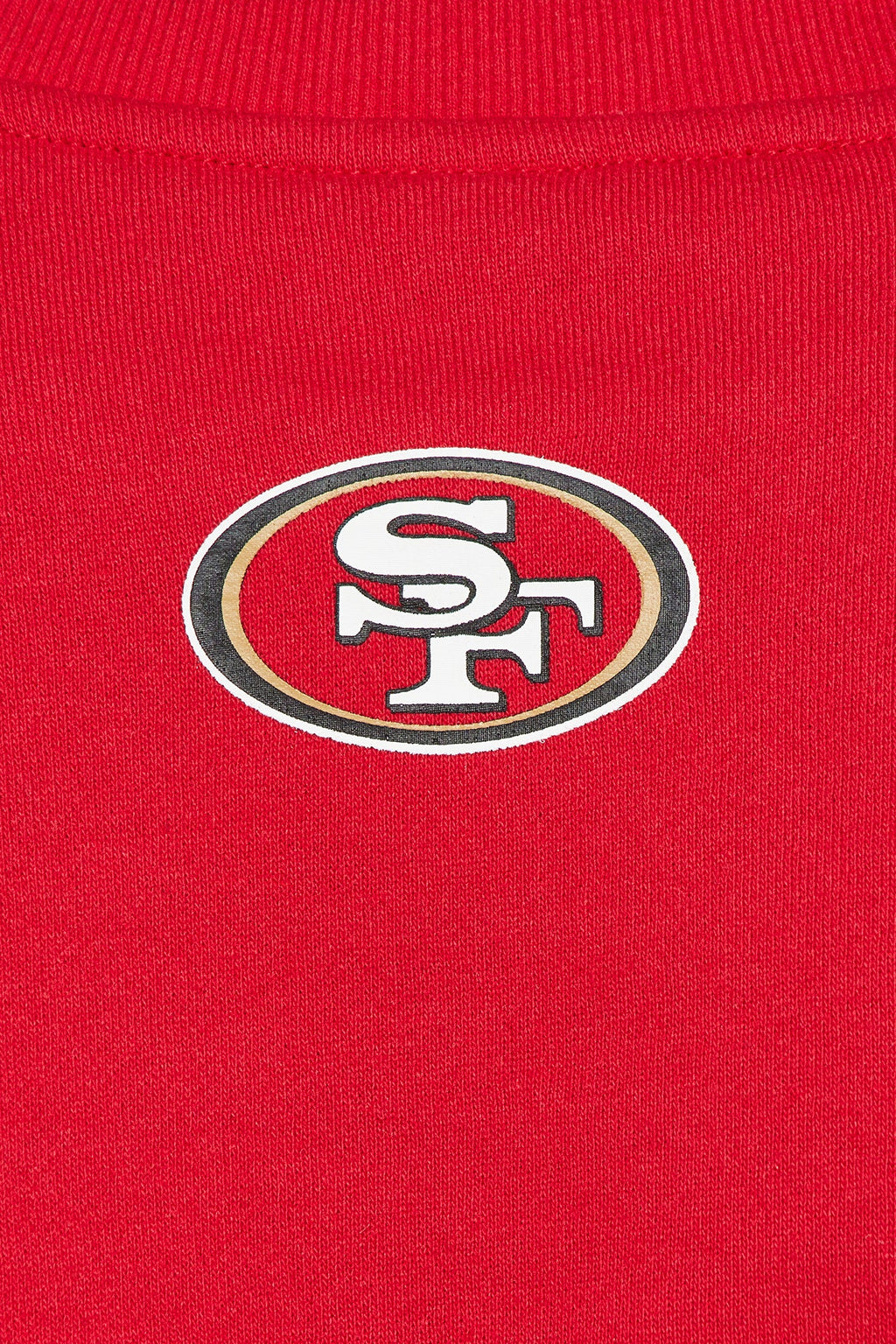 NFL 49ers Crew Neck Sweatshirt - Red