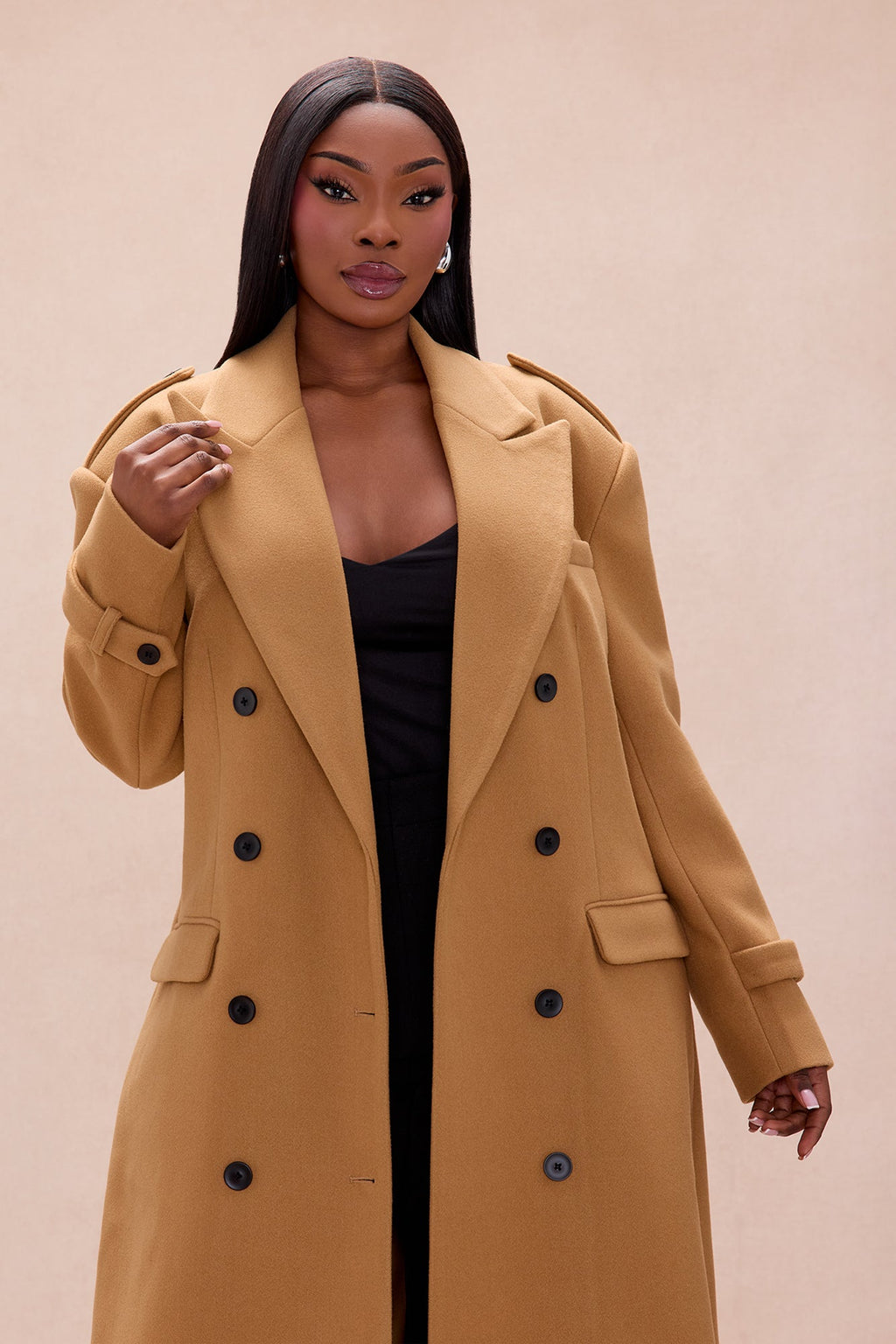 Always Incognito Coat - Camel