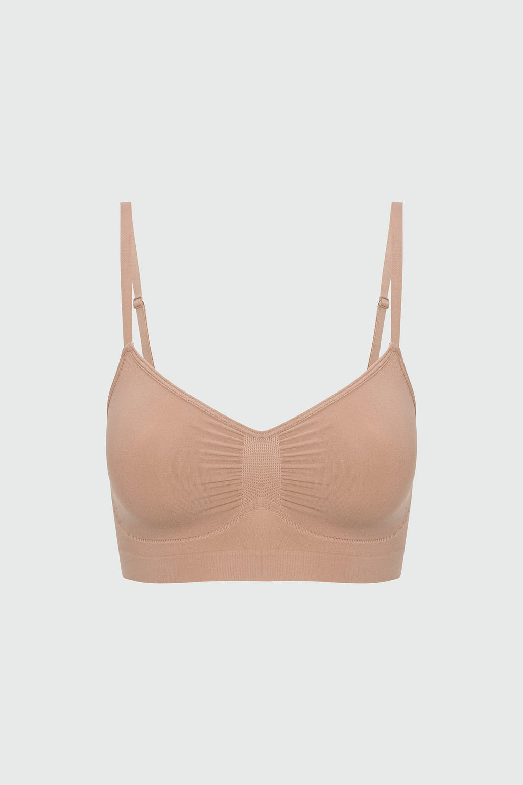 Nova Sculpt Seamless Strong Compression Bralette - Nude