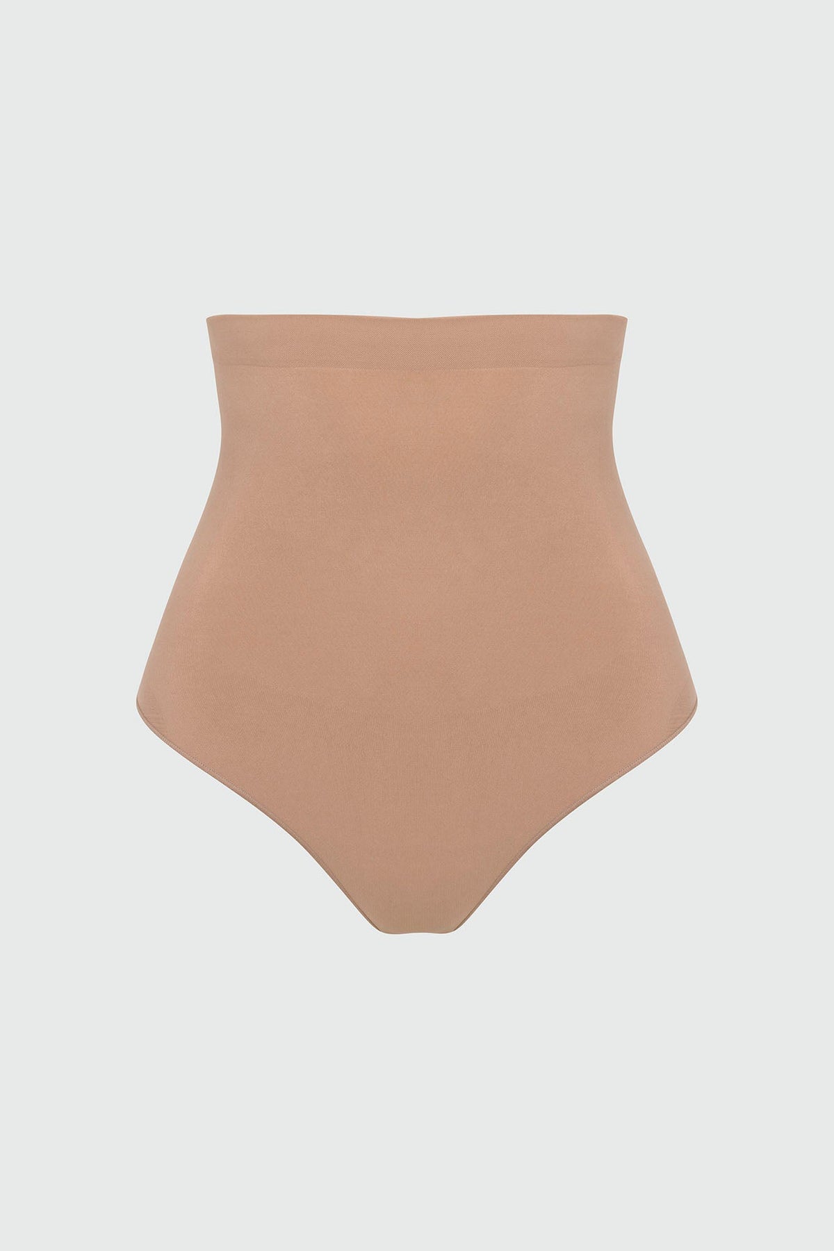 Nova Sculpt Seamless Strong Compression High Waisted Thong - Nude