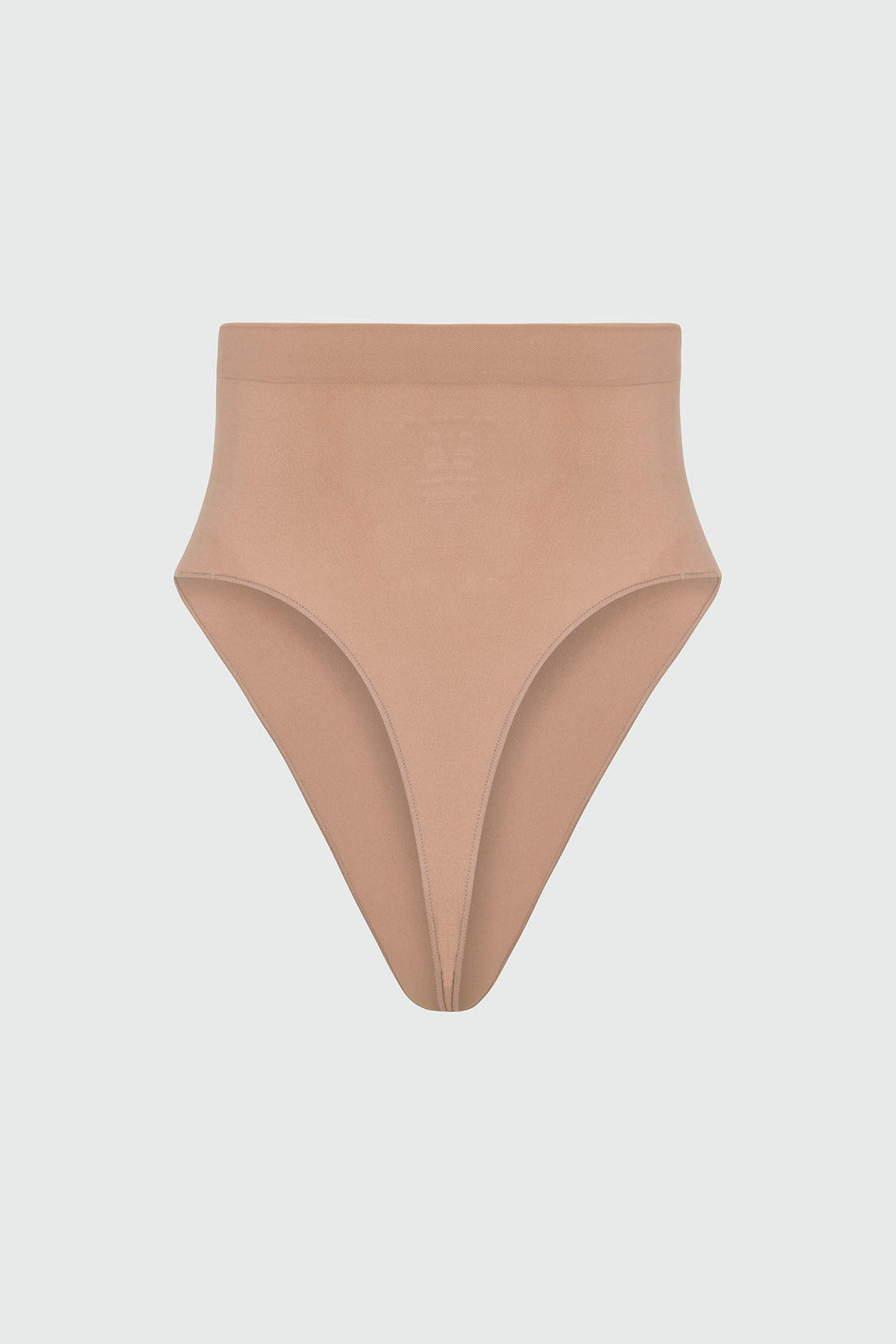 Nova Sculpt Seamless Strong Compression Mid Waist Thong - Nude
