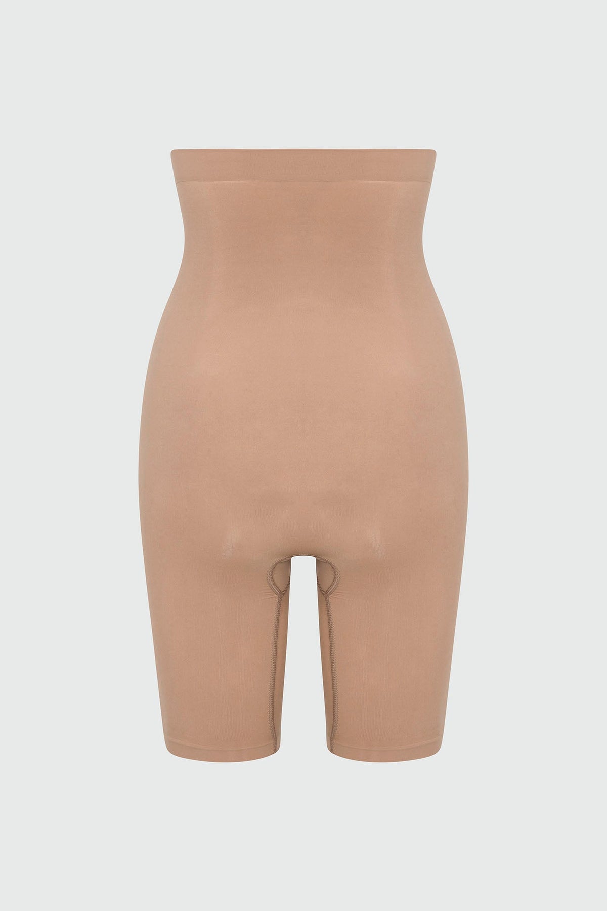 Nova Sculpt Seamless Strong Compression High Waisted Thigh Shaper - Nude