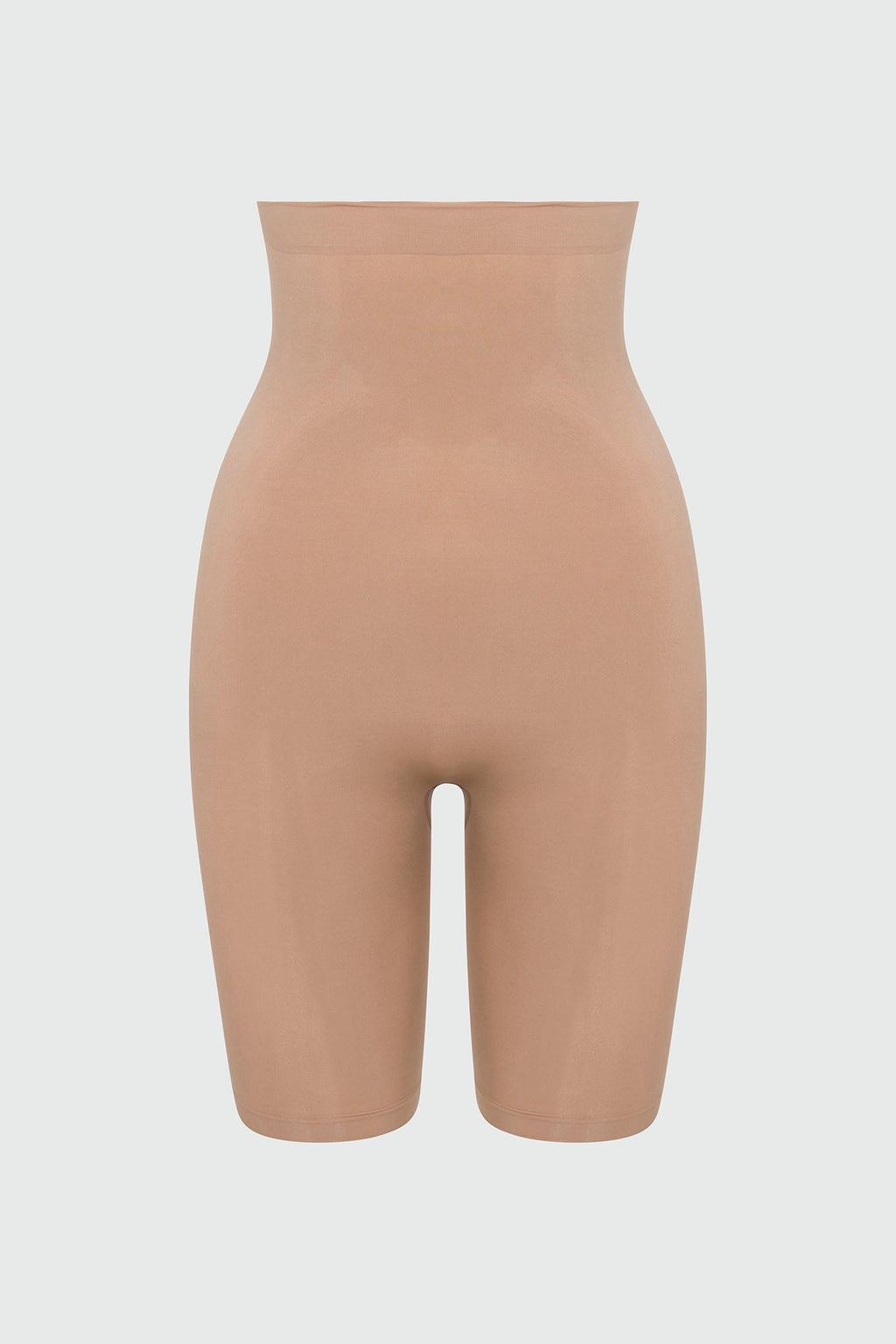 Nova Sculpt Seamless Strong Compression High Waisted Thigh Shaper - Nude