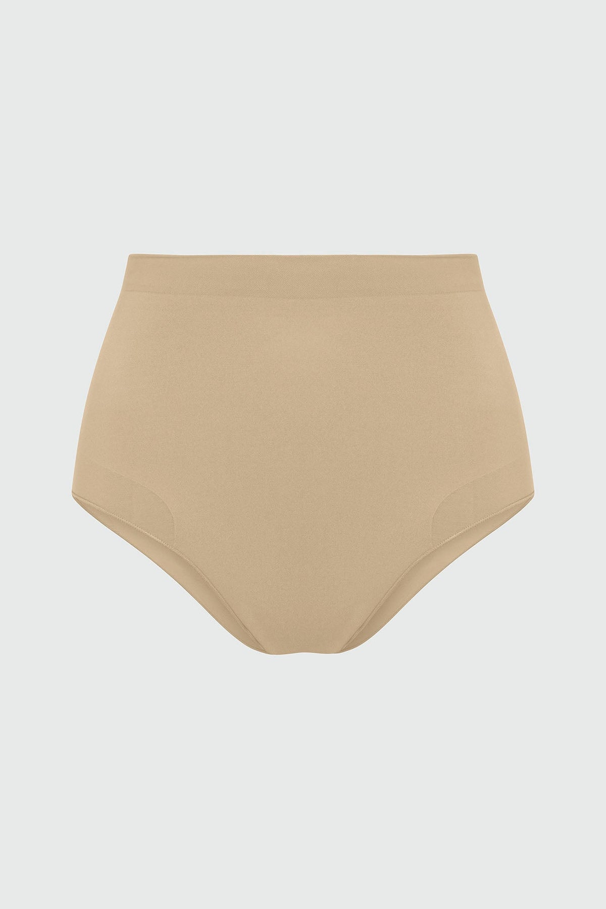Nova Sculpt Seamless Strong Compression Mid Waist Brief - Sand