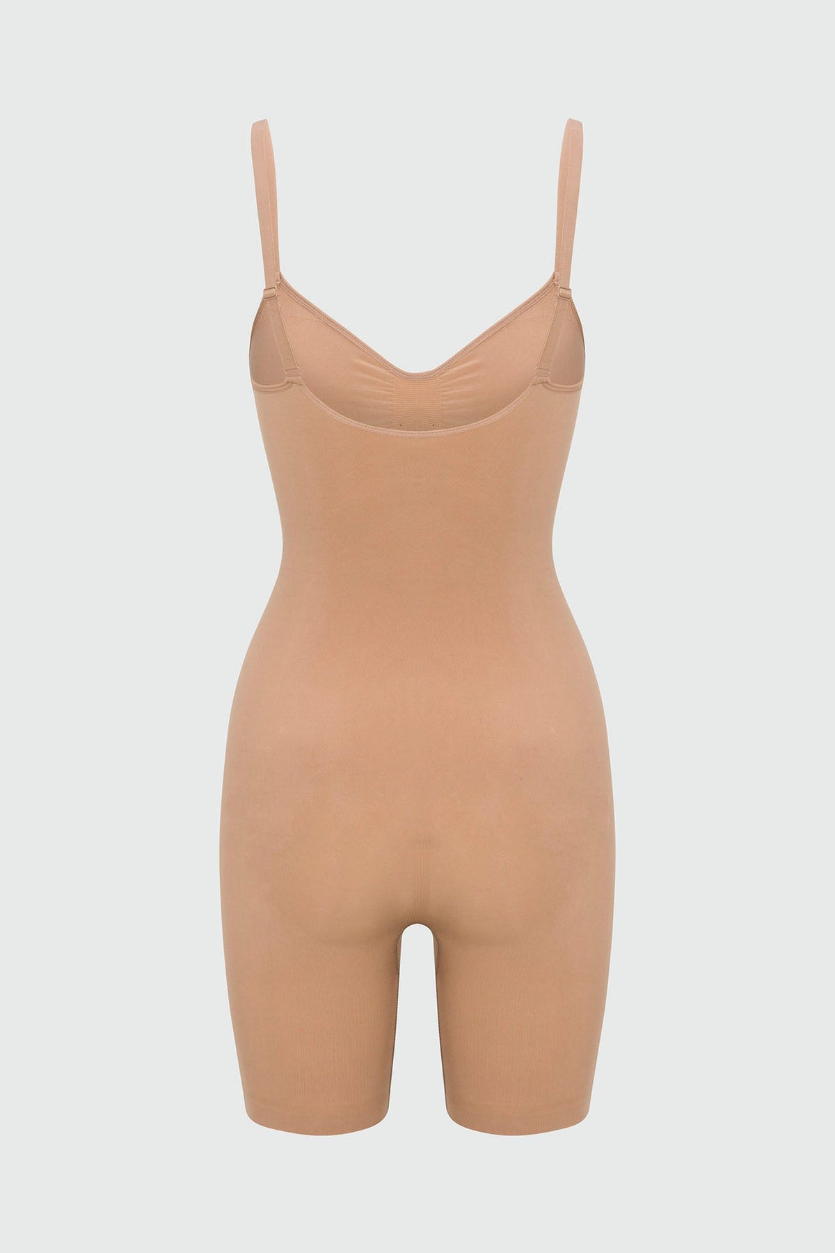 Nova Sculpt Seamless Strong Compression Thigh Shaping Bodysuit - Nude