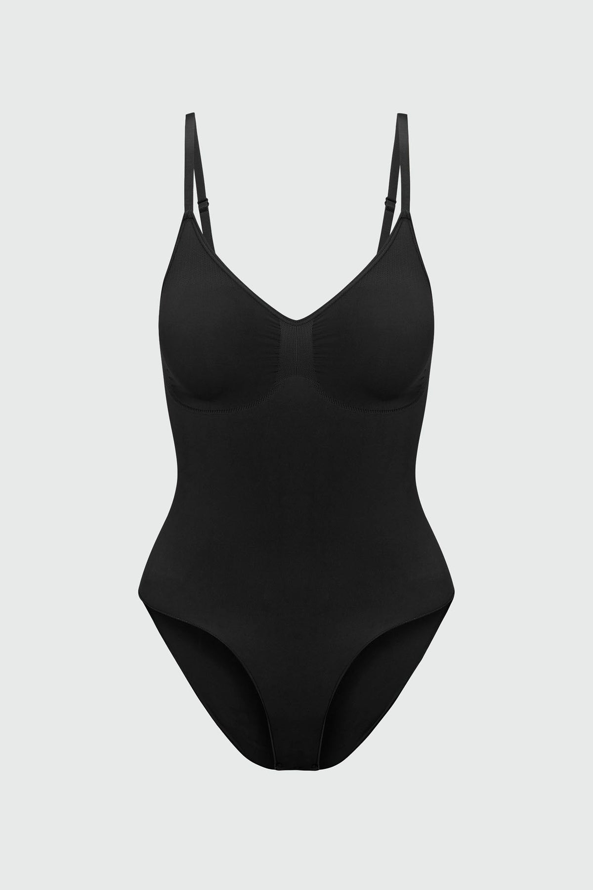 Nova Sculpt Seamless Strong Compression Brief Bodysuit - Black