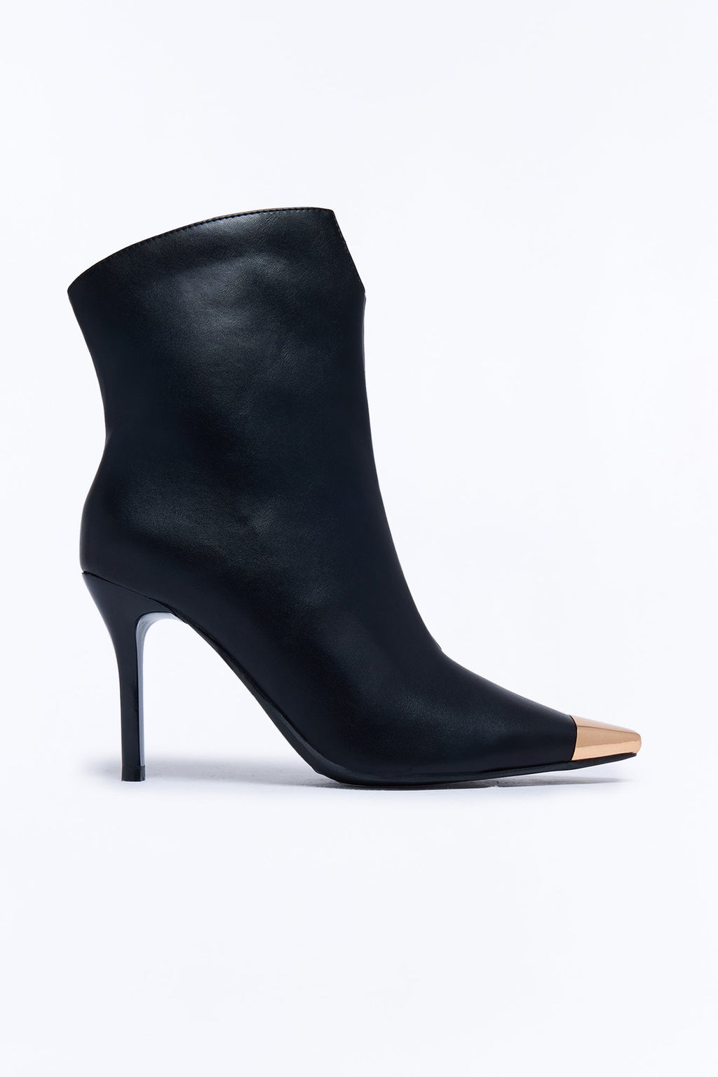 Chari Hardware Toe Booties - Black