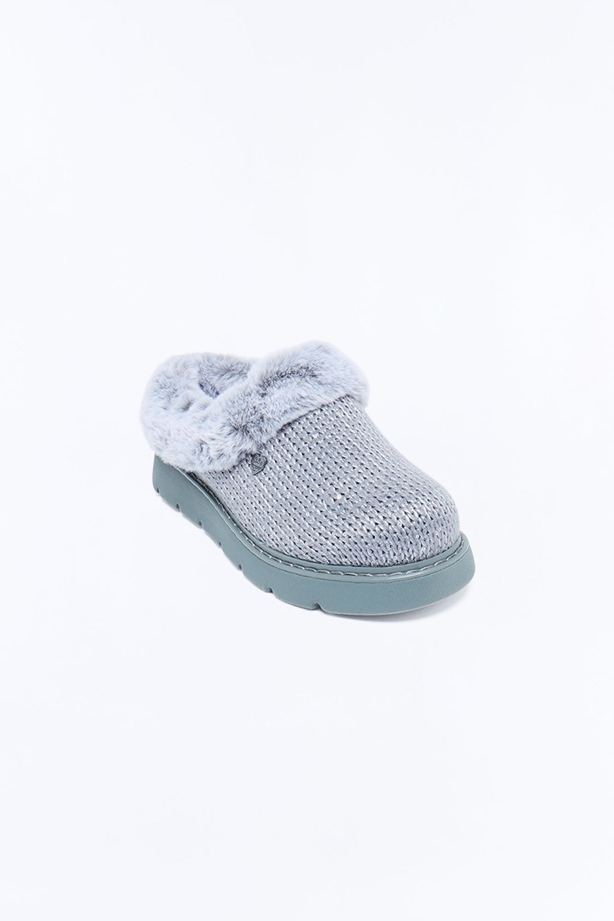 Skechers Keepsakes Lite Knit Slip Ons - Light Grey