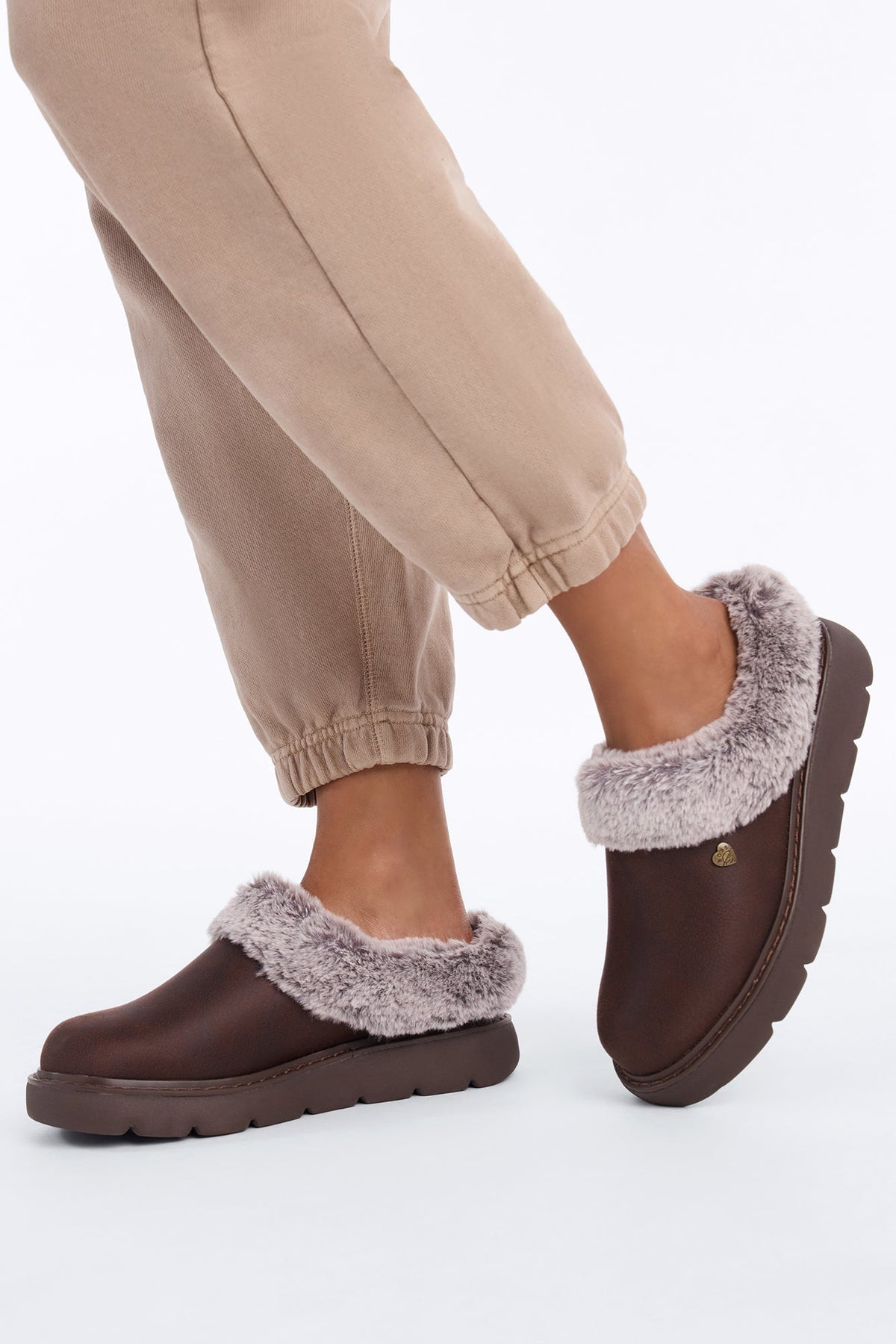 Skechers Keepsakes Lite Slip Ons - Dark Brown