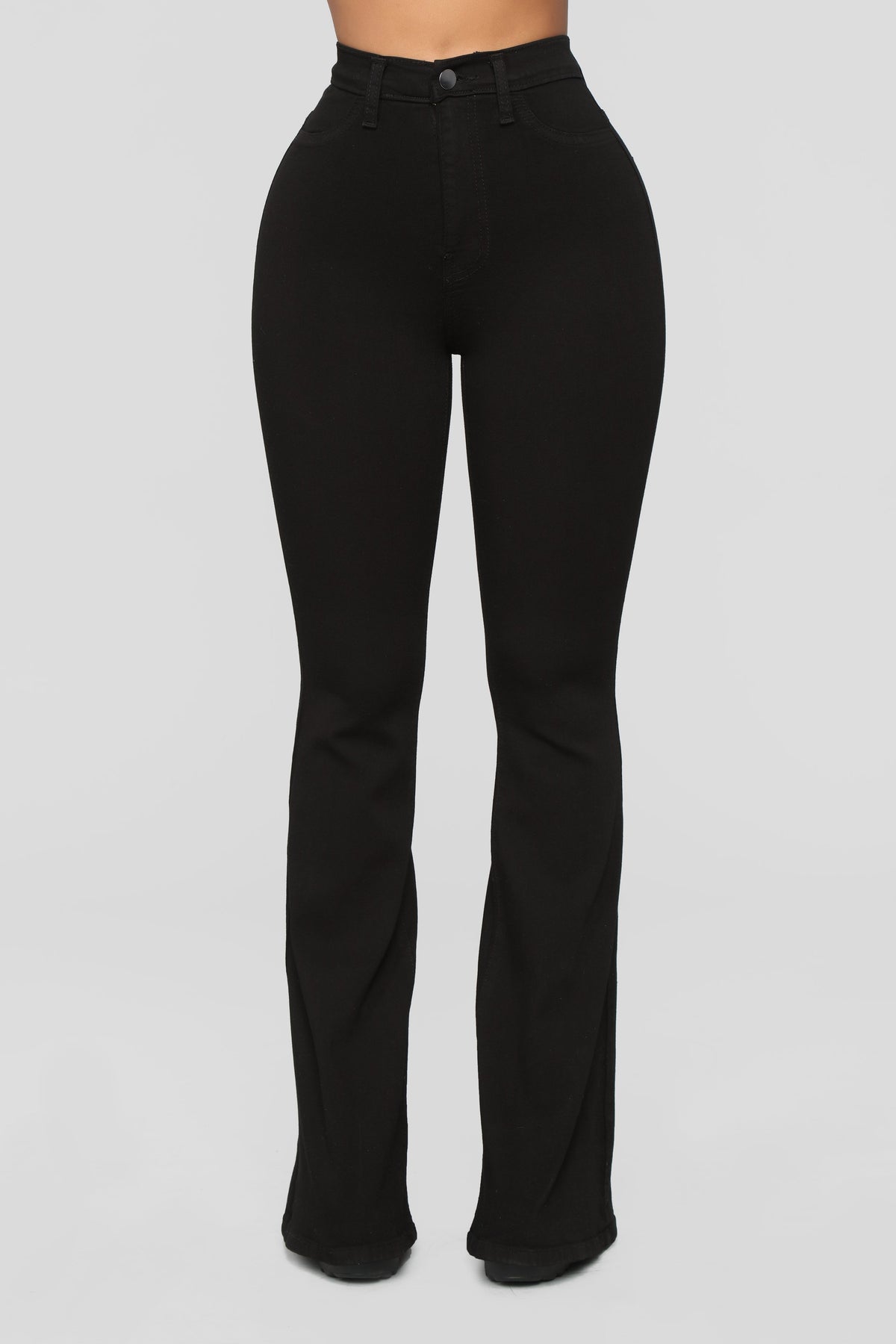 Deep In My Soul Flare Jeans - Black