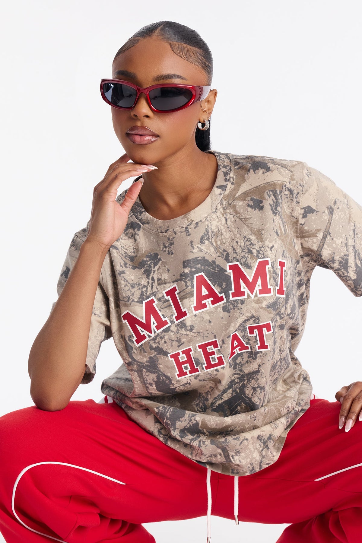 NBA Miami Heat Camo Tee - Camouflage