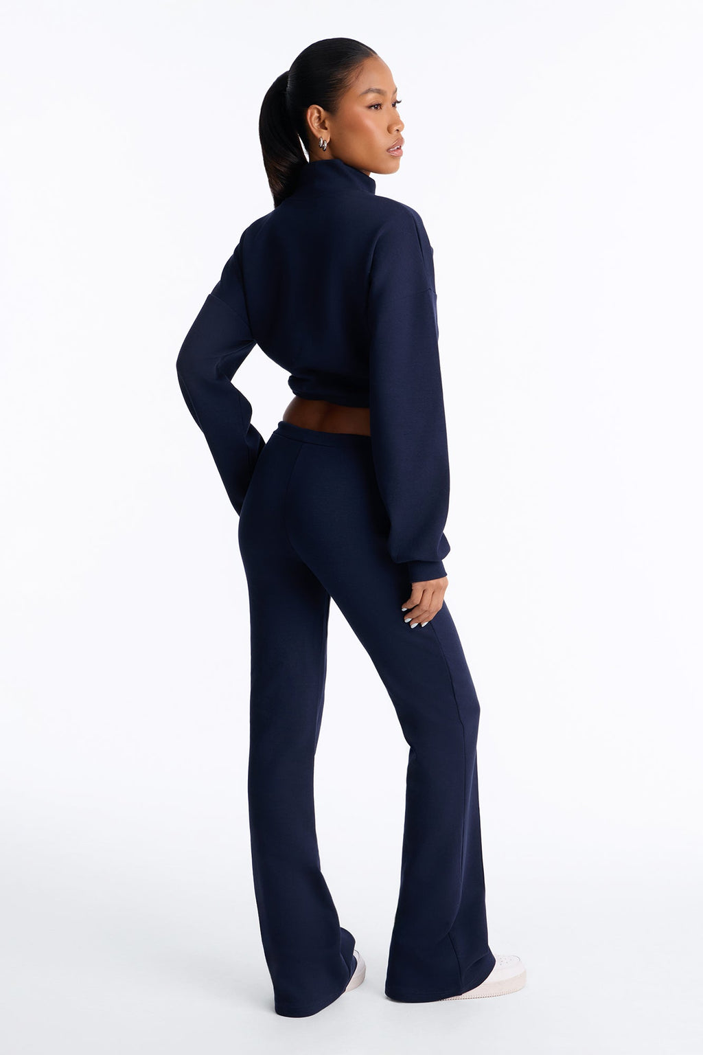 Taking It Easy Pant Set - Navy