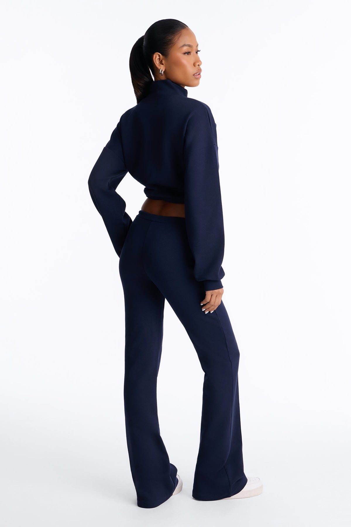 Taking It Easy Pant Set - Navy