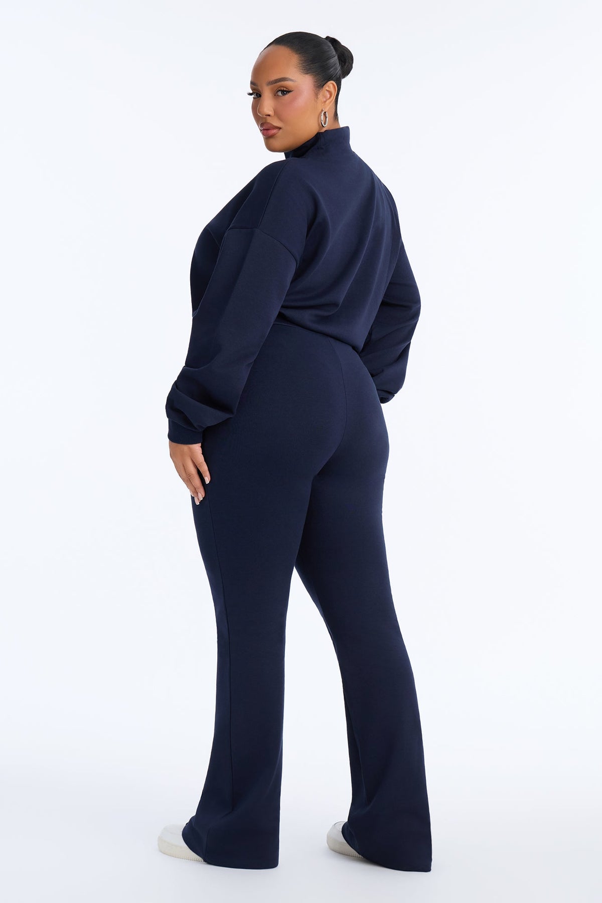 Taking It Easy Pant Set - Navy