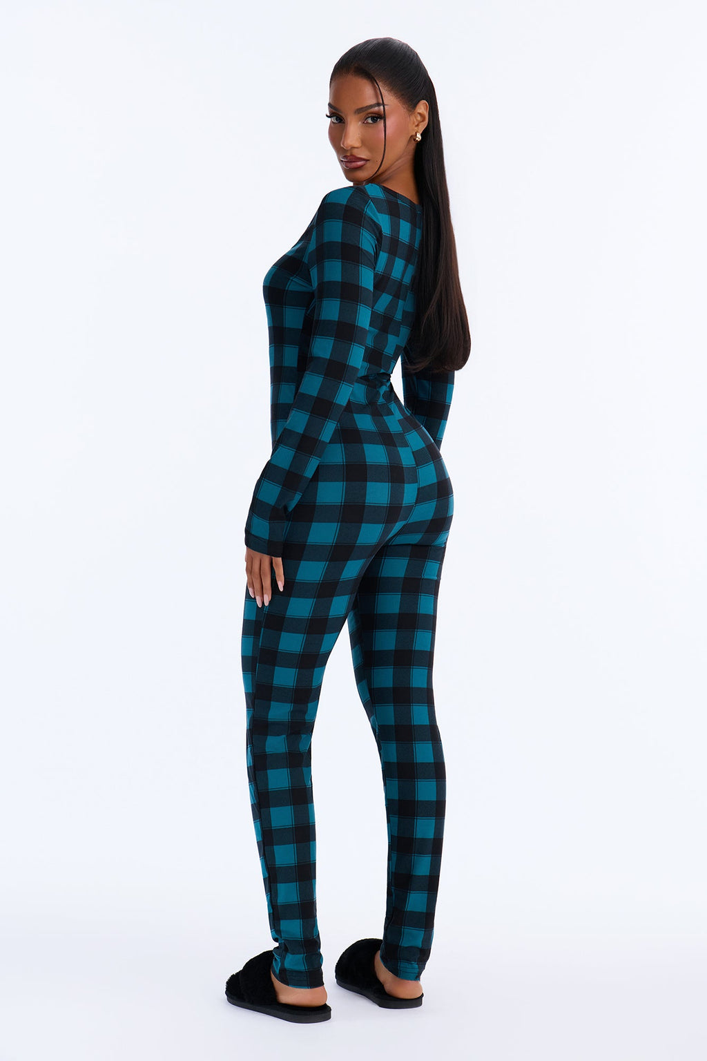 Snuggle Me Close PJ Jumpsuit Onesie - Green/combo