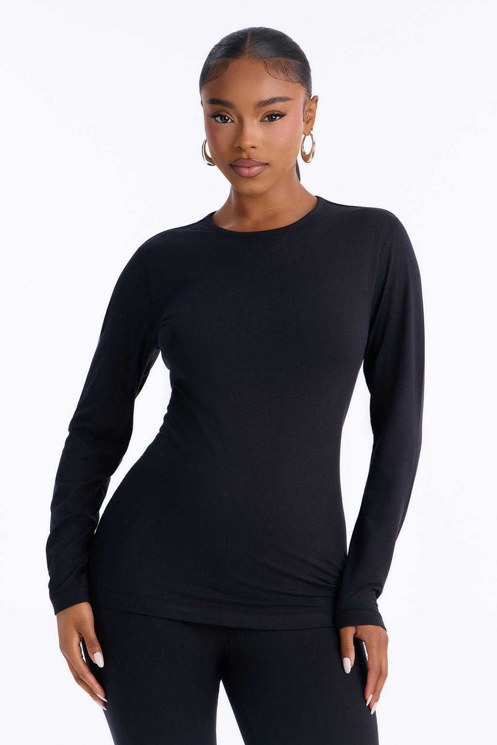 Second Skin Heat Thermal Base Layer PJ Legging Set - Black