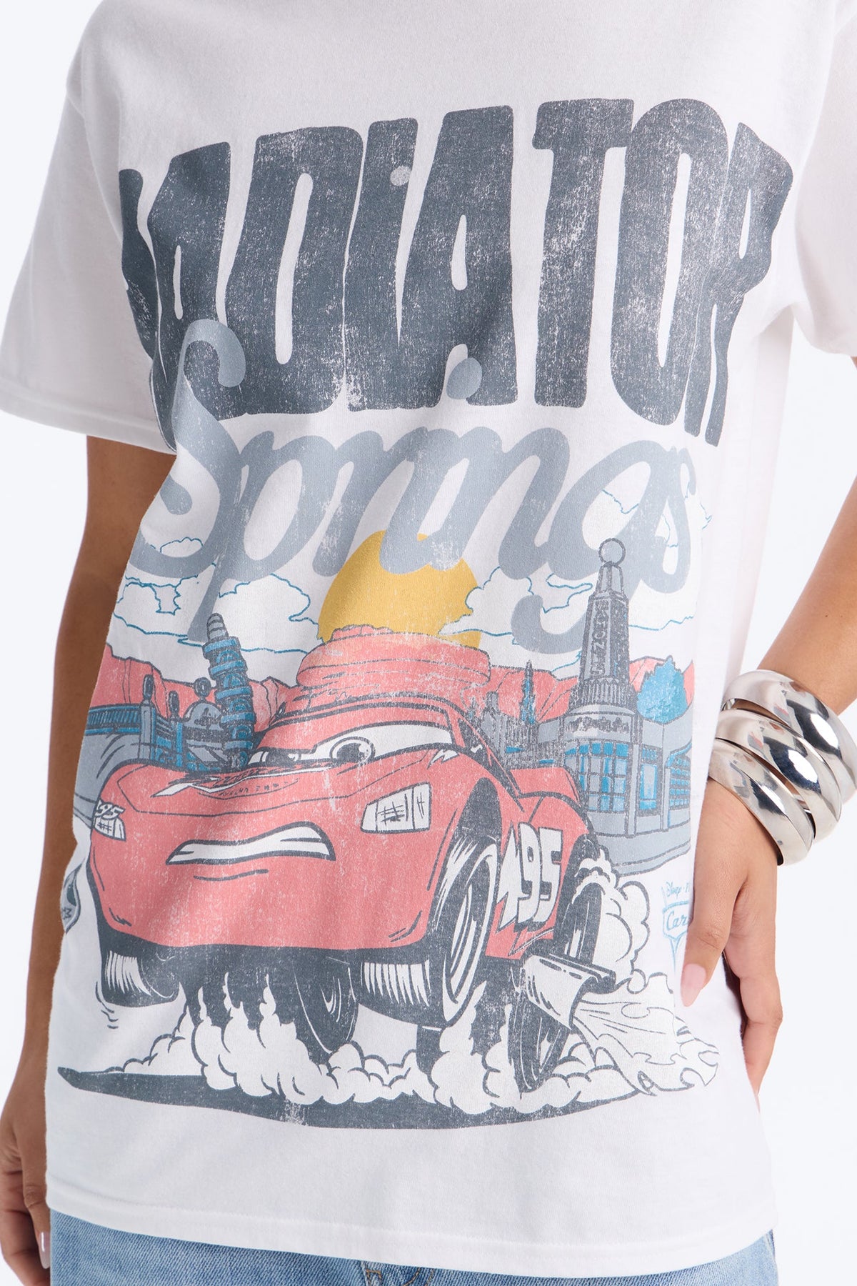 Cars Radiator Springs Tee - White