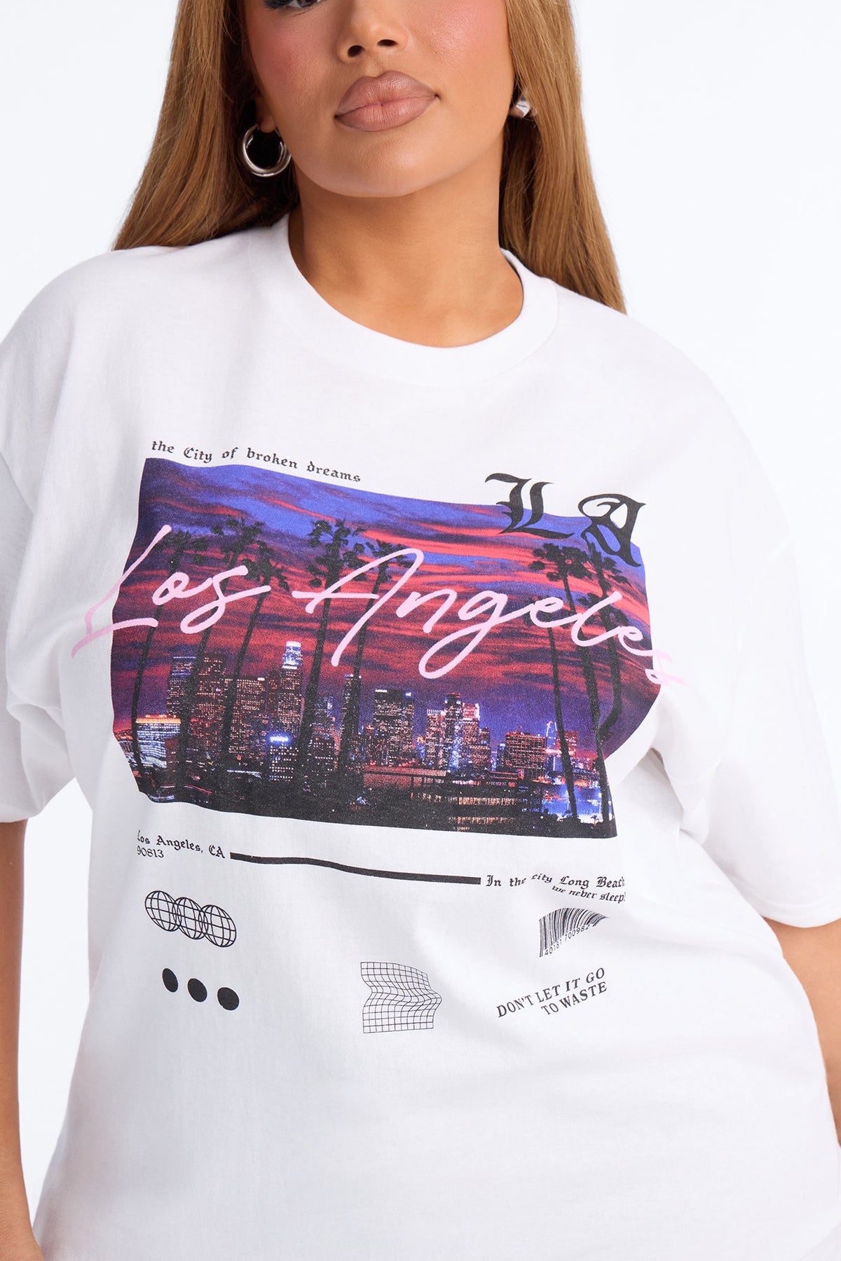 West Side Views Short Sleeve Tee - White
