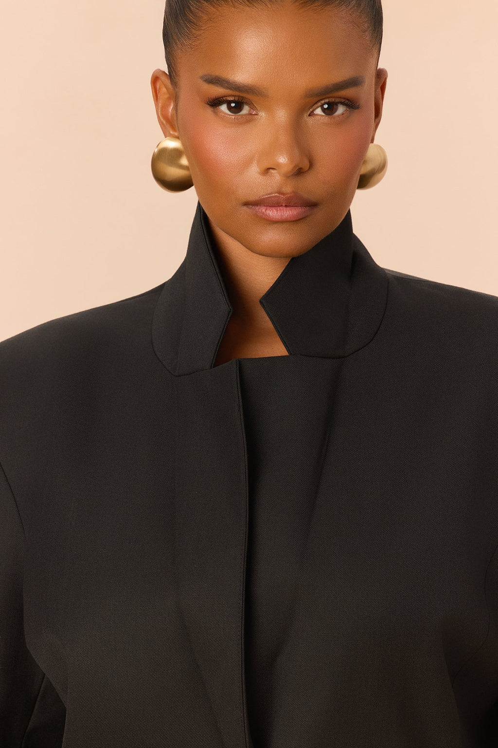 Rock Your World Blazer Mini Dress - Black