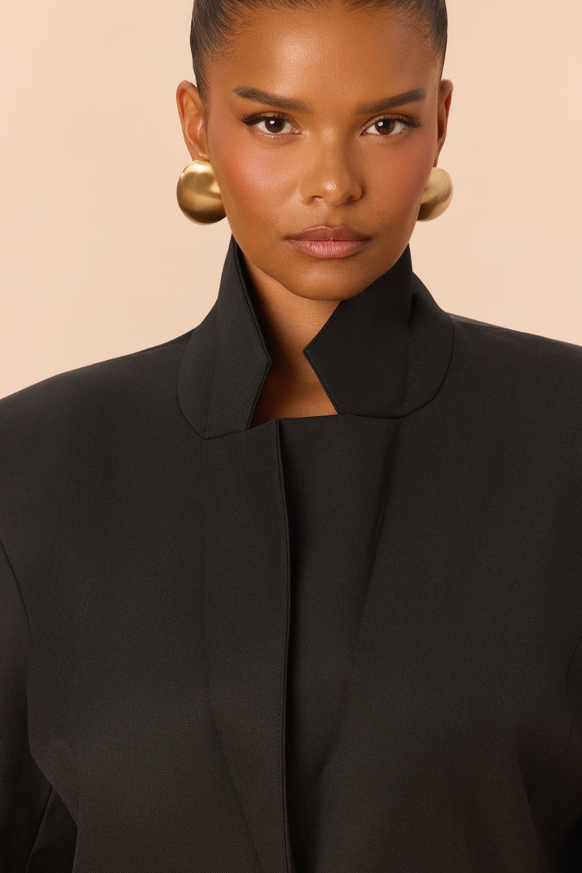 Rock Your World Blazer Mini Dress - Black