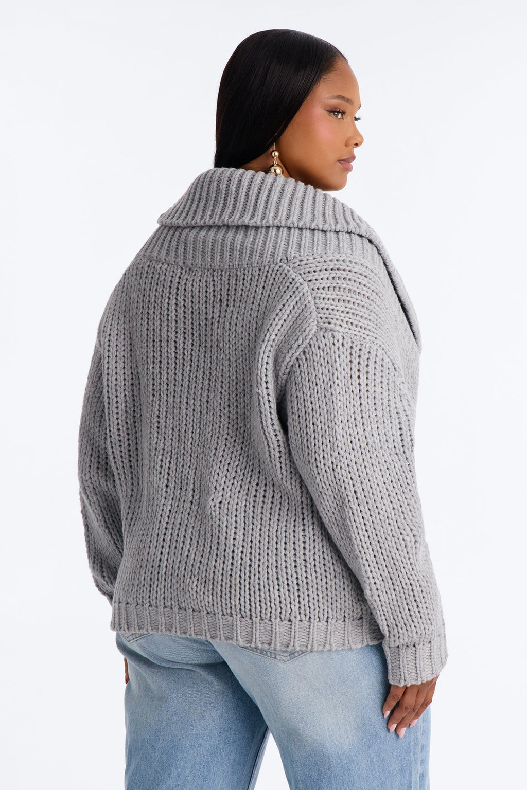 Norwalk Sweater - Heather Grey