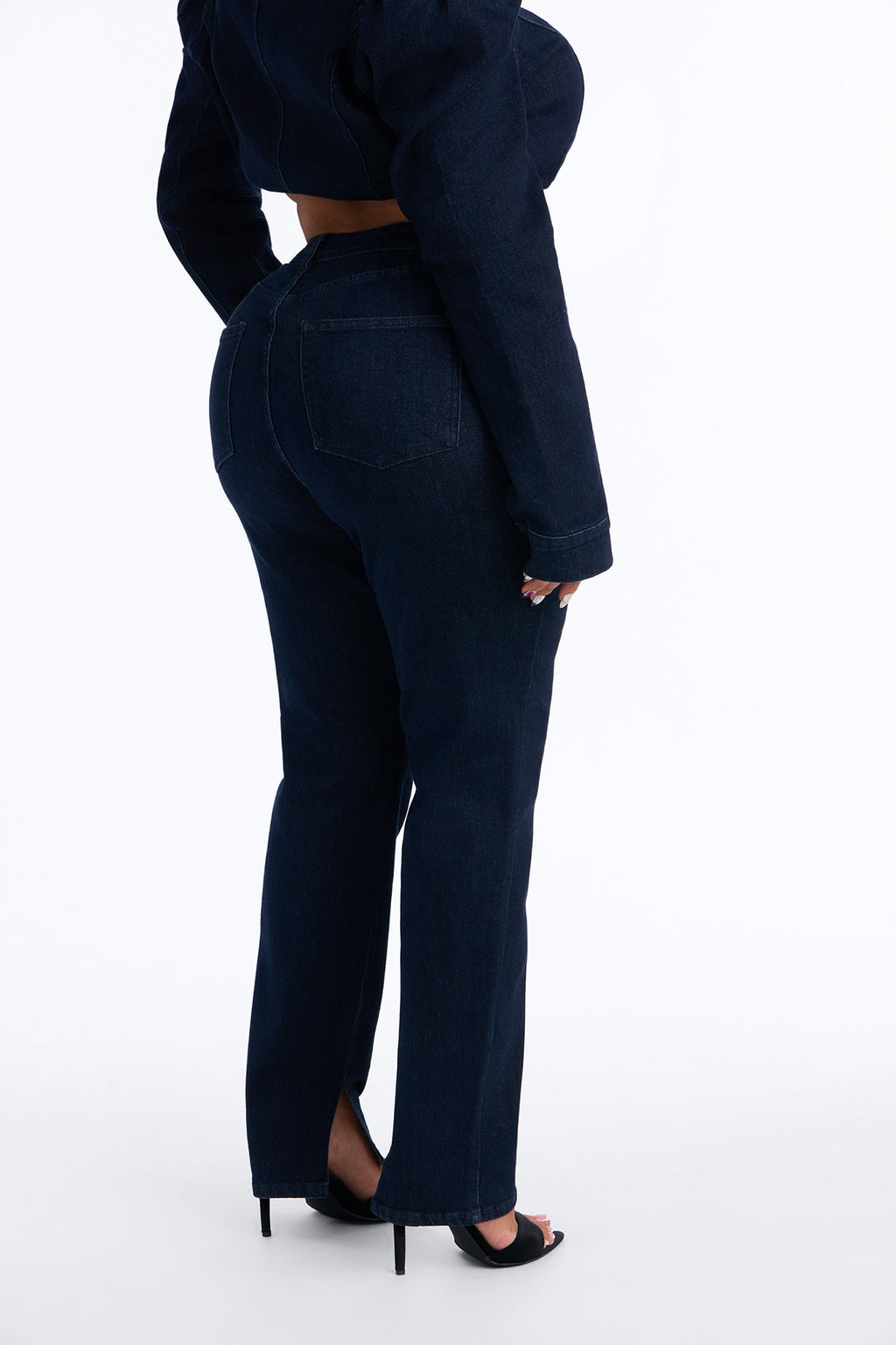 Windsor Stretch High Rise Skinny Jeans - Dark Wash