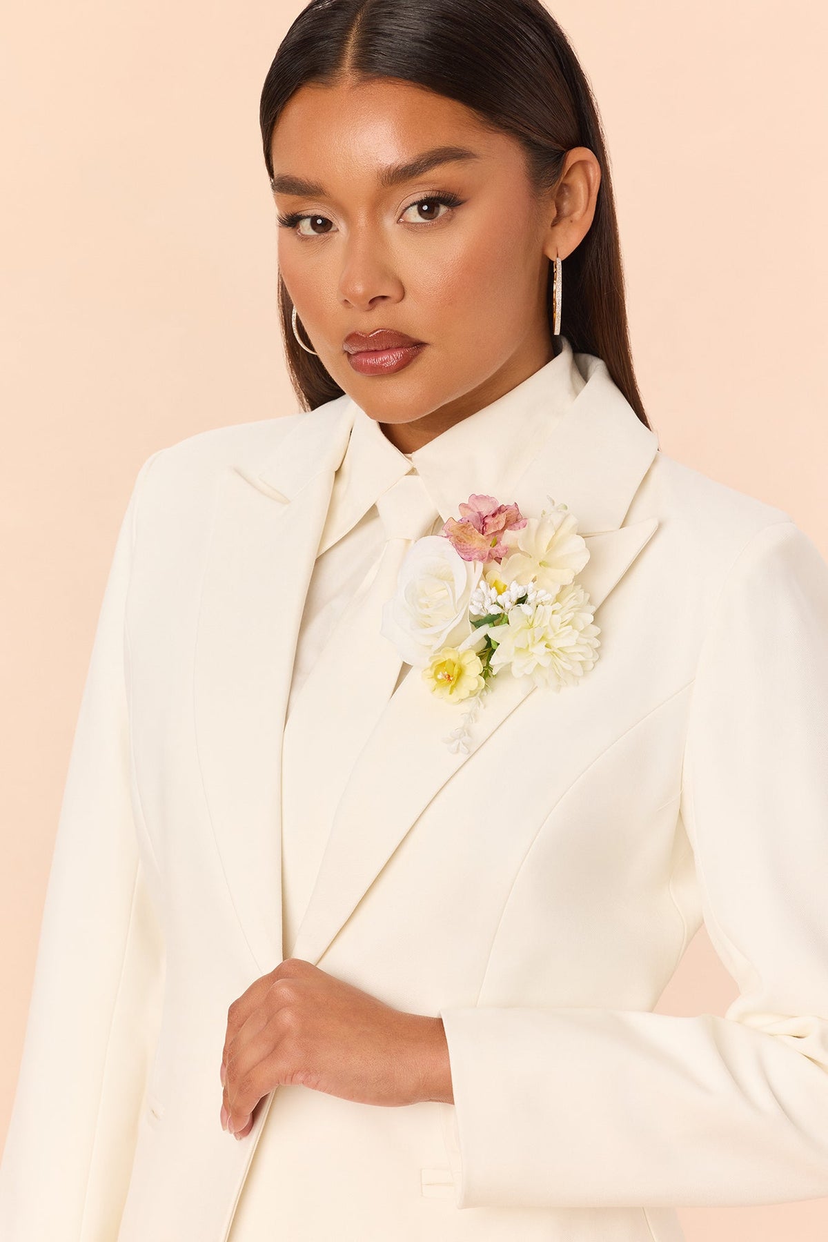 Too Timeless 3 Piece Pant Set - White