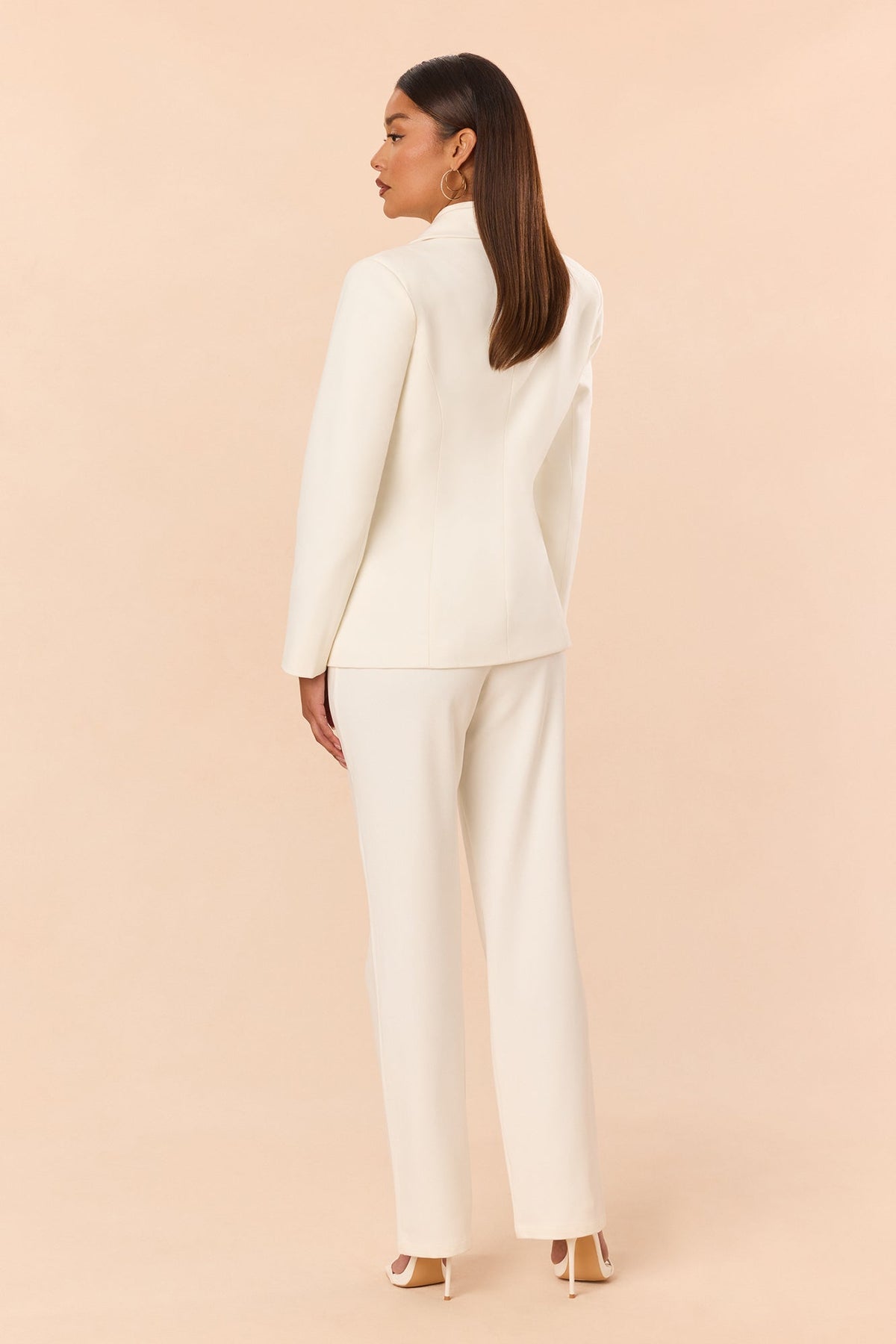 Too Timeless 3 Piece Pant Set - White