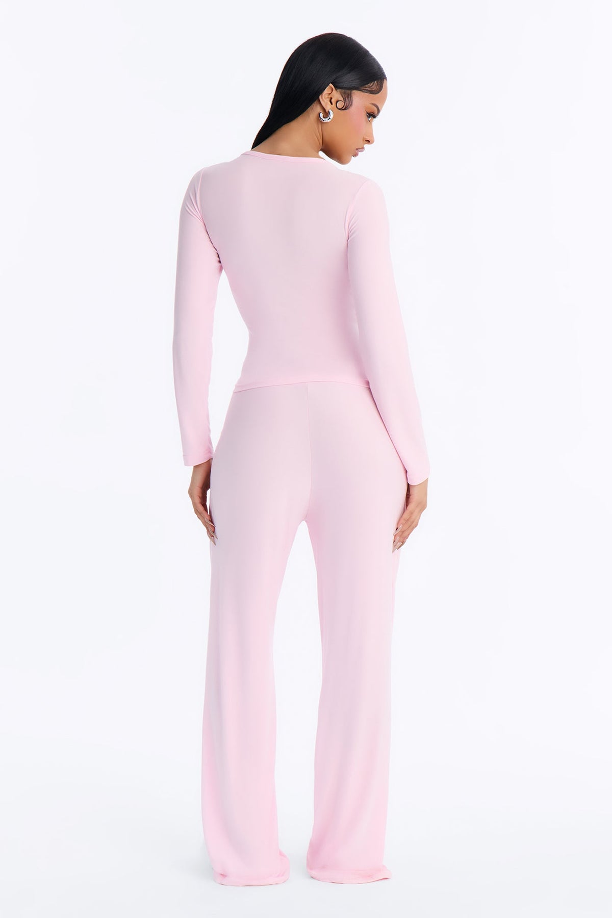 Classic Chill PJ Pant Set - Pink