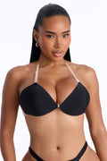 The Right Fit Triangle Invisible Bra - Black