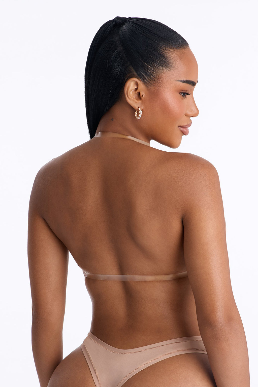The Right Fit Triangle Invisible Bra - Nude