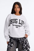 Tupac Thug Life Chose Me Crew Neck - Light Grey