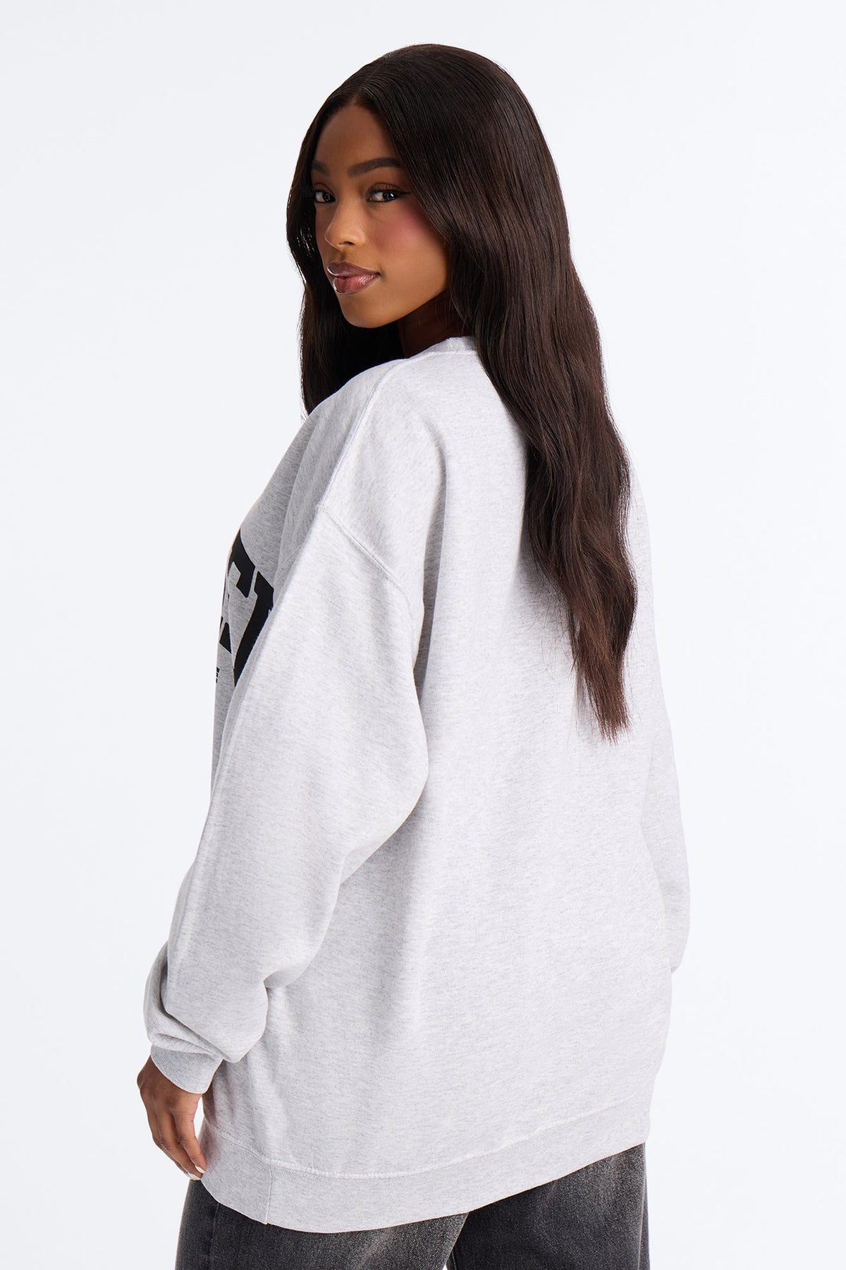 Tupac Thug Life Chose Me Crew Neck - Light Grey