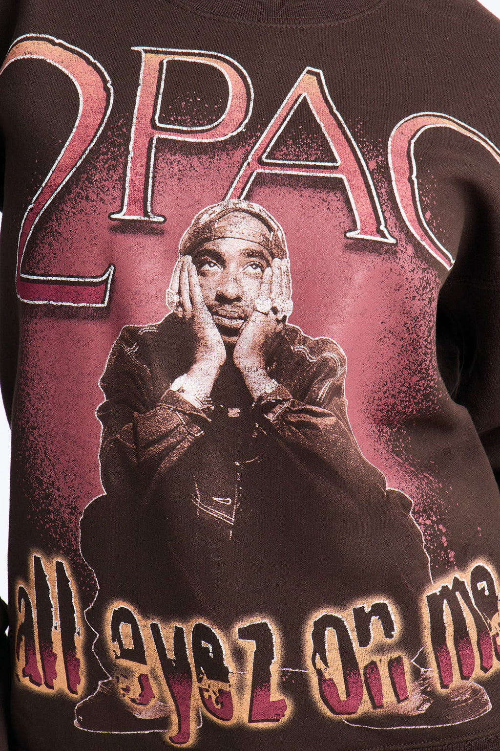 Tupac California Legacy Sweatshirt - Chocolate