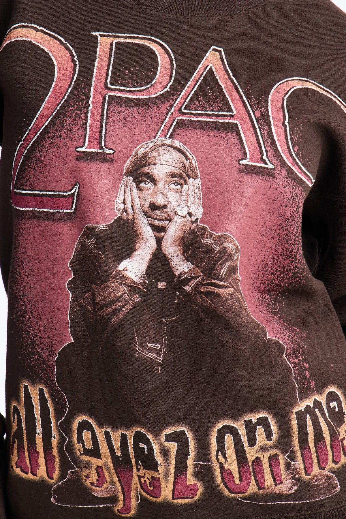 Tupac California Legacy Sweatshirt - Chocolate