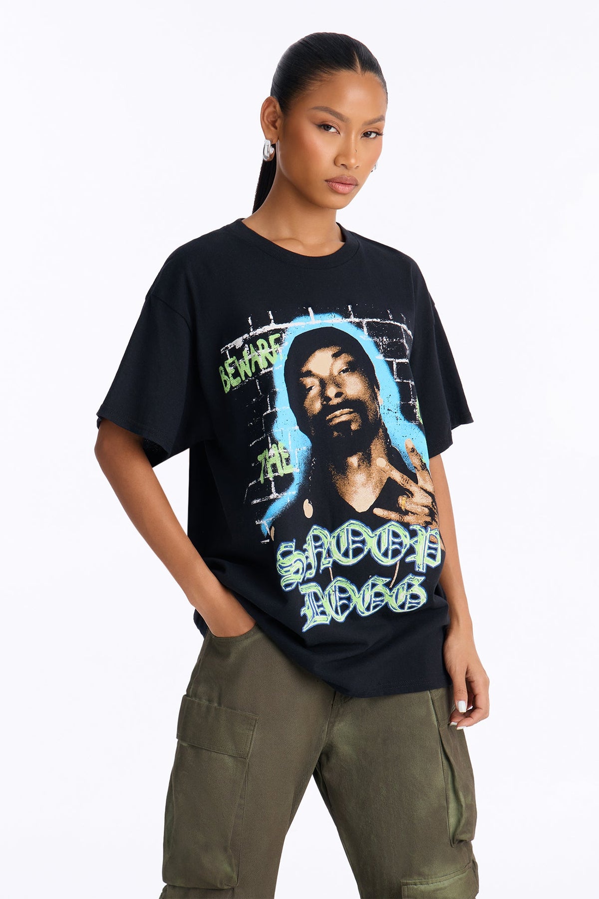 Snoop Dogg Long Beach Tee - Black