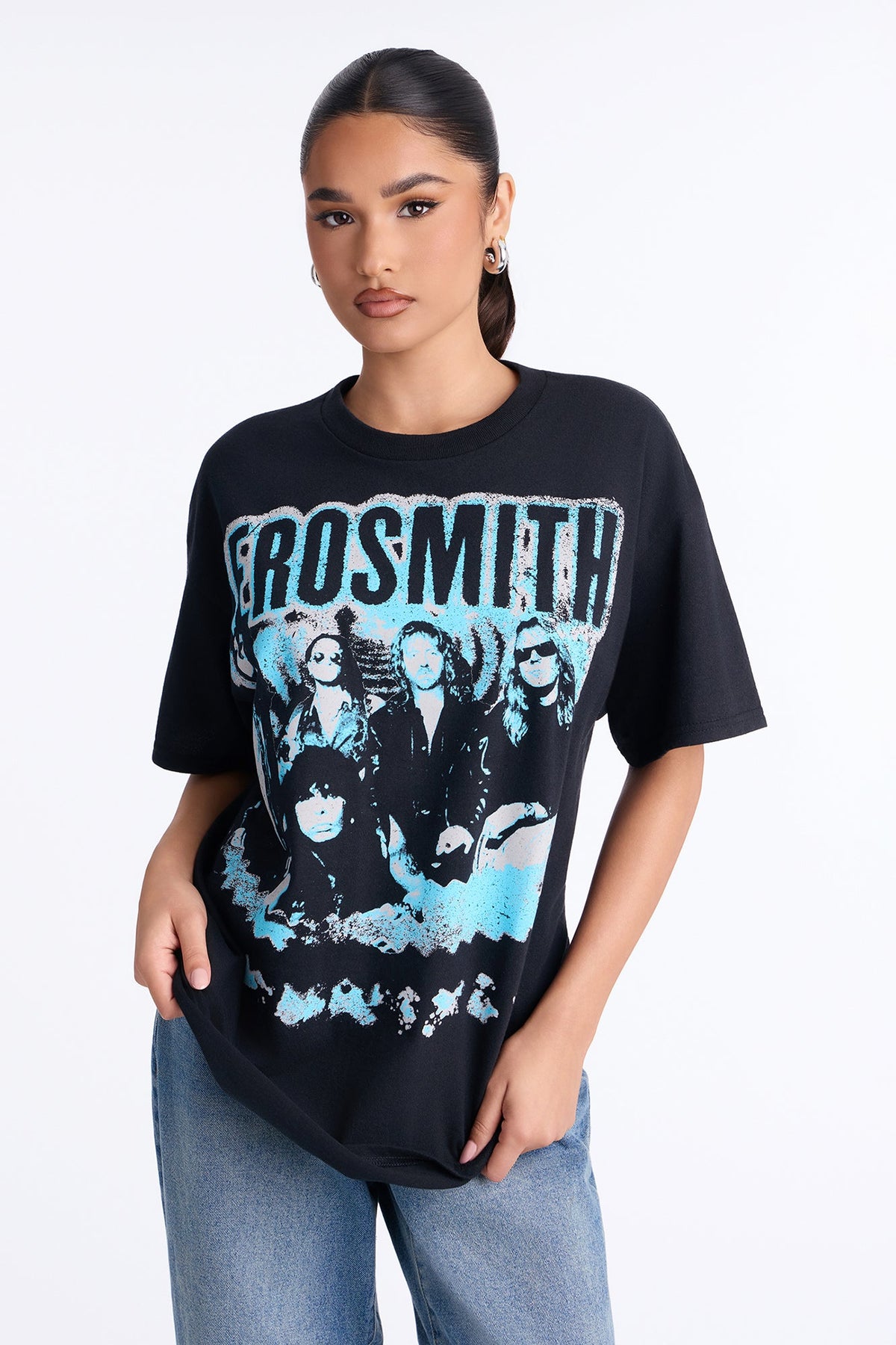 Aerosmith On Tour Band Tee - Black